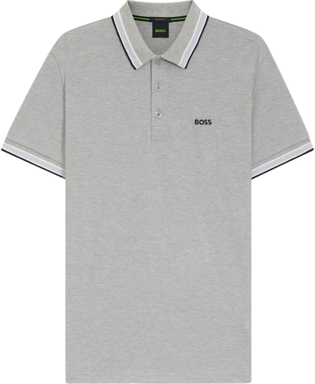 Boss Heren Polo Grijs