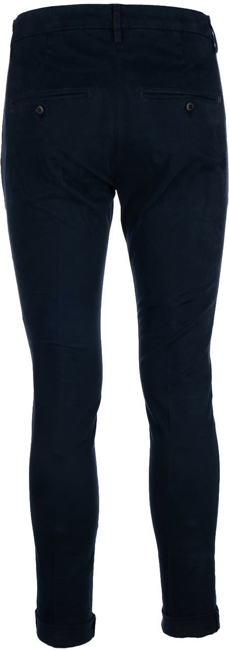 Dondup Slim fit pants 'Gaubert' Blauw