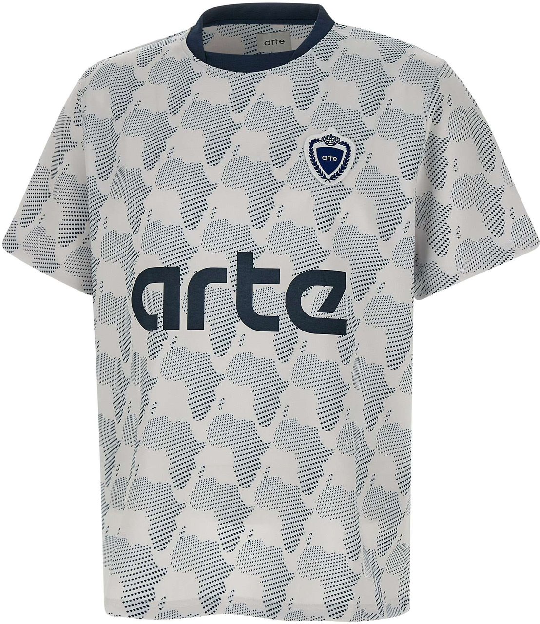 Arte Antwerp T-Shirt Football Jersey Bianca/Blu Blauw