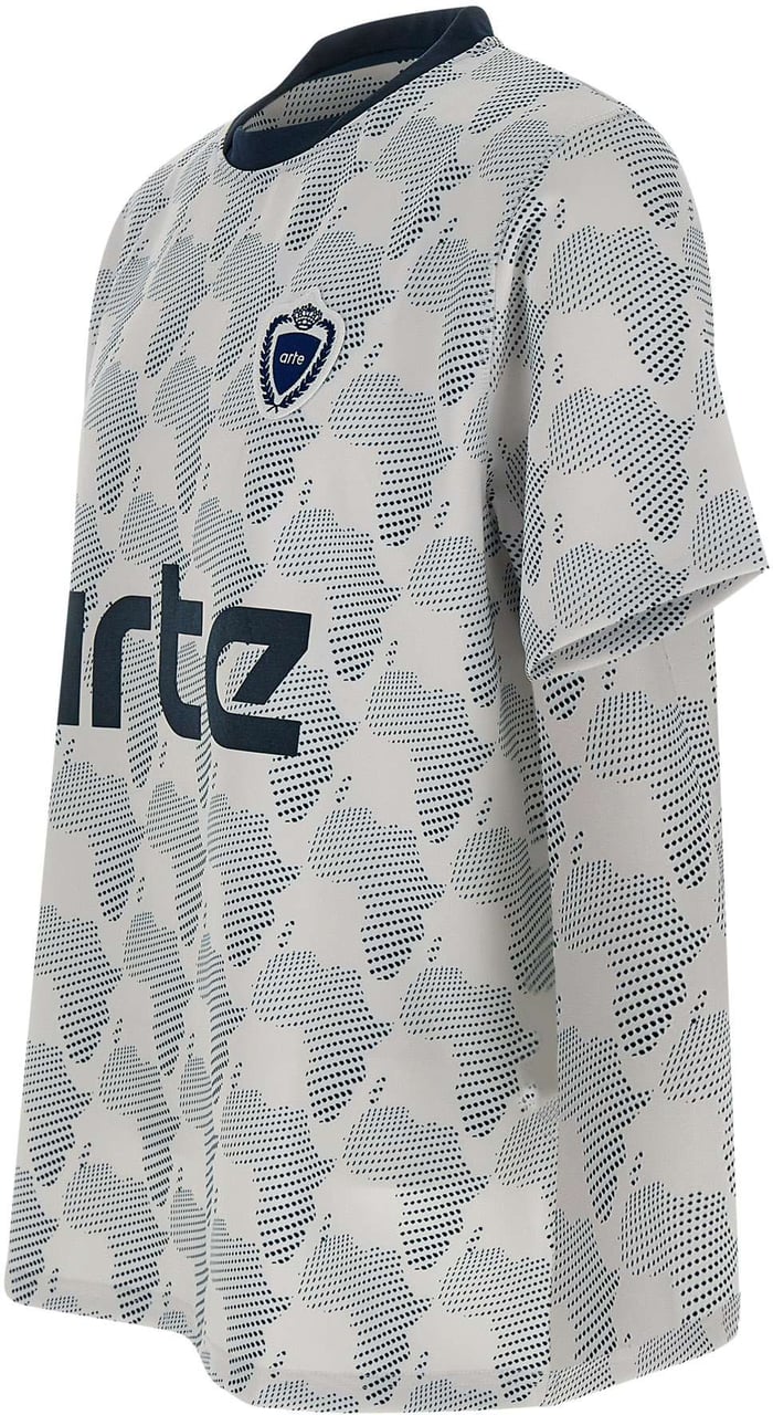 Arte Antwerp T-Shirt Football Jersey Bianca/Blu Blauw