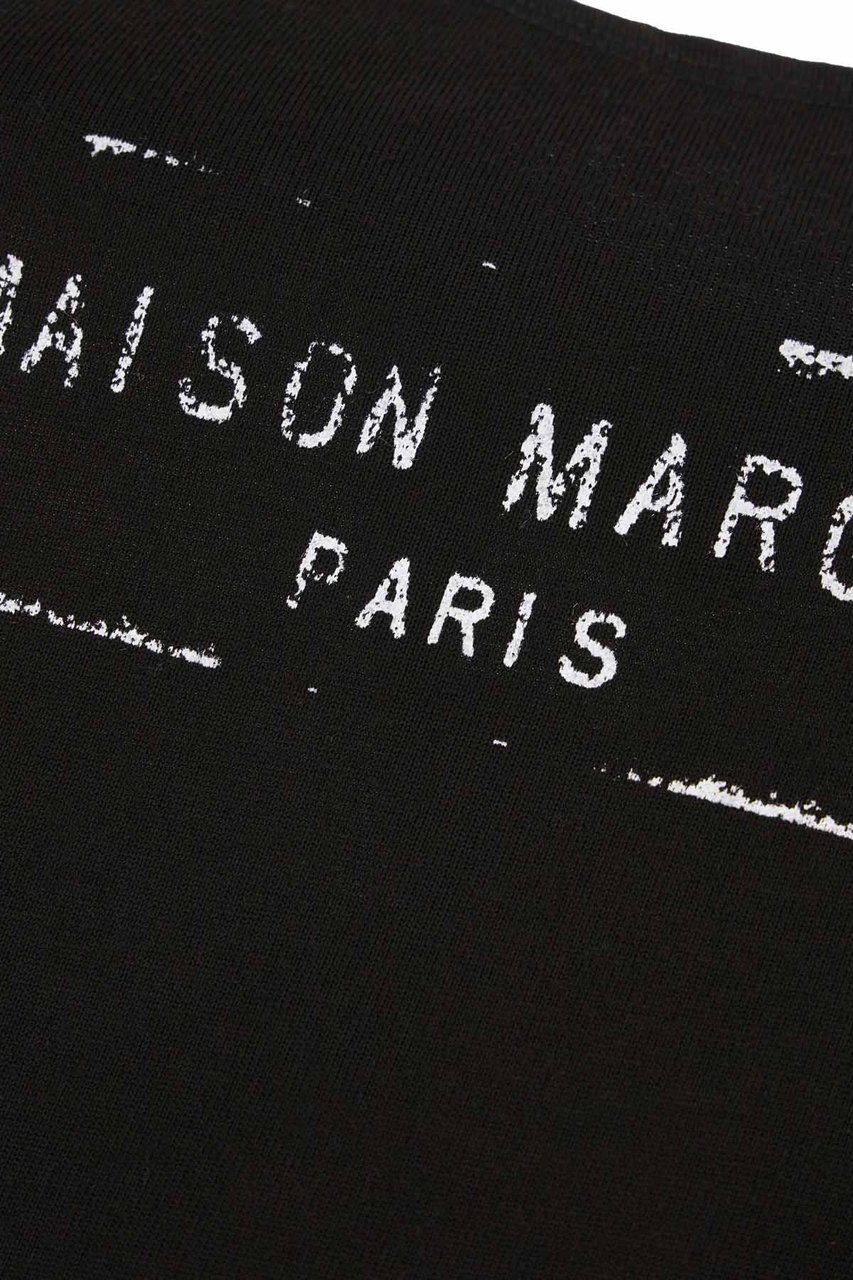 Maison Margiela T-Shirts And Polos Black Zwart