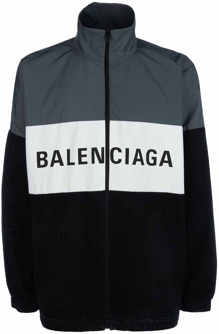 Balenciaga Coats Black Zwart