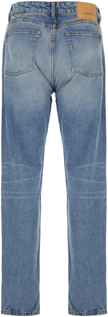 AMI Paris Jeans HTR001 DE0046 Blauw