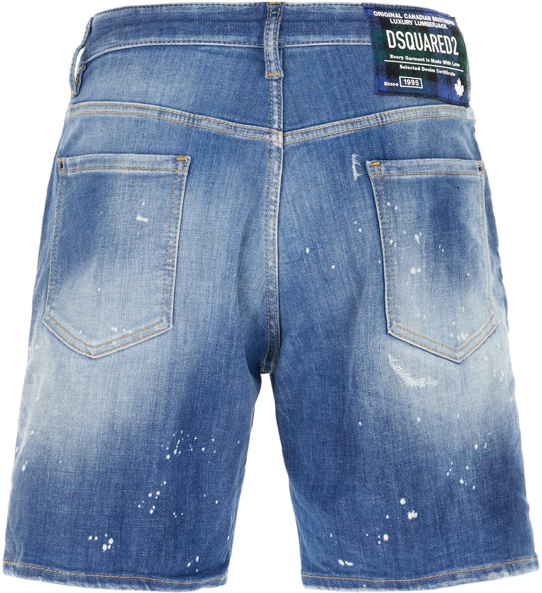 Dsquared2 Shorts Denim Blauw