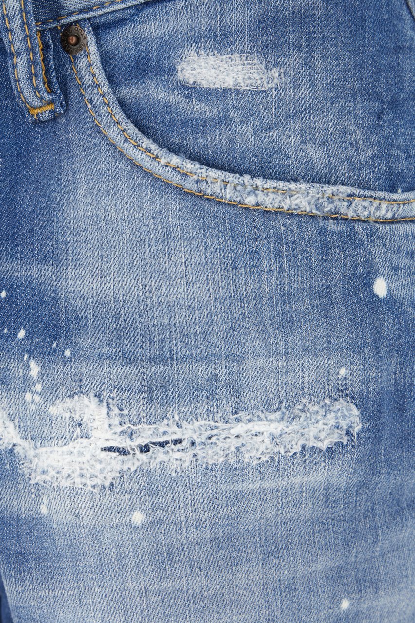 Dsquared2 Shorts Denim Blauw
