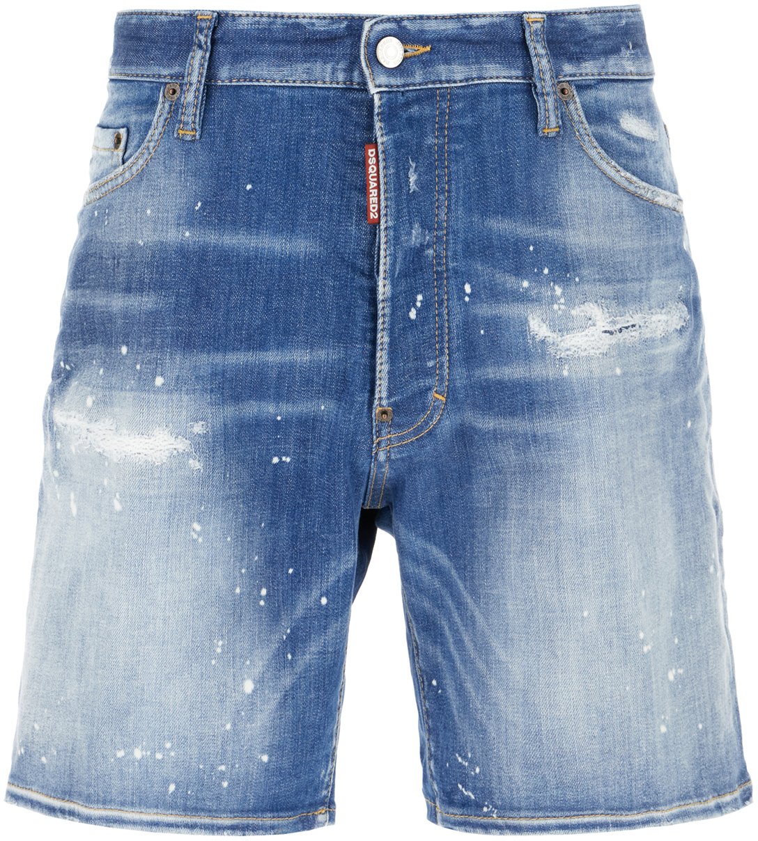 Dsquared2 Shorts Denim Blauw