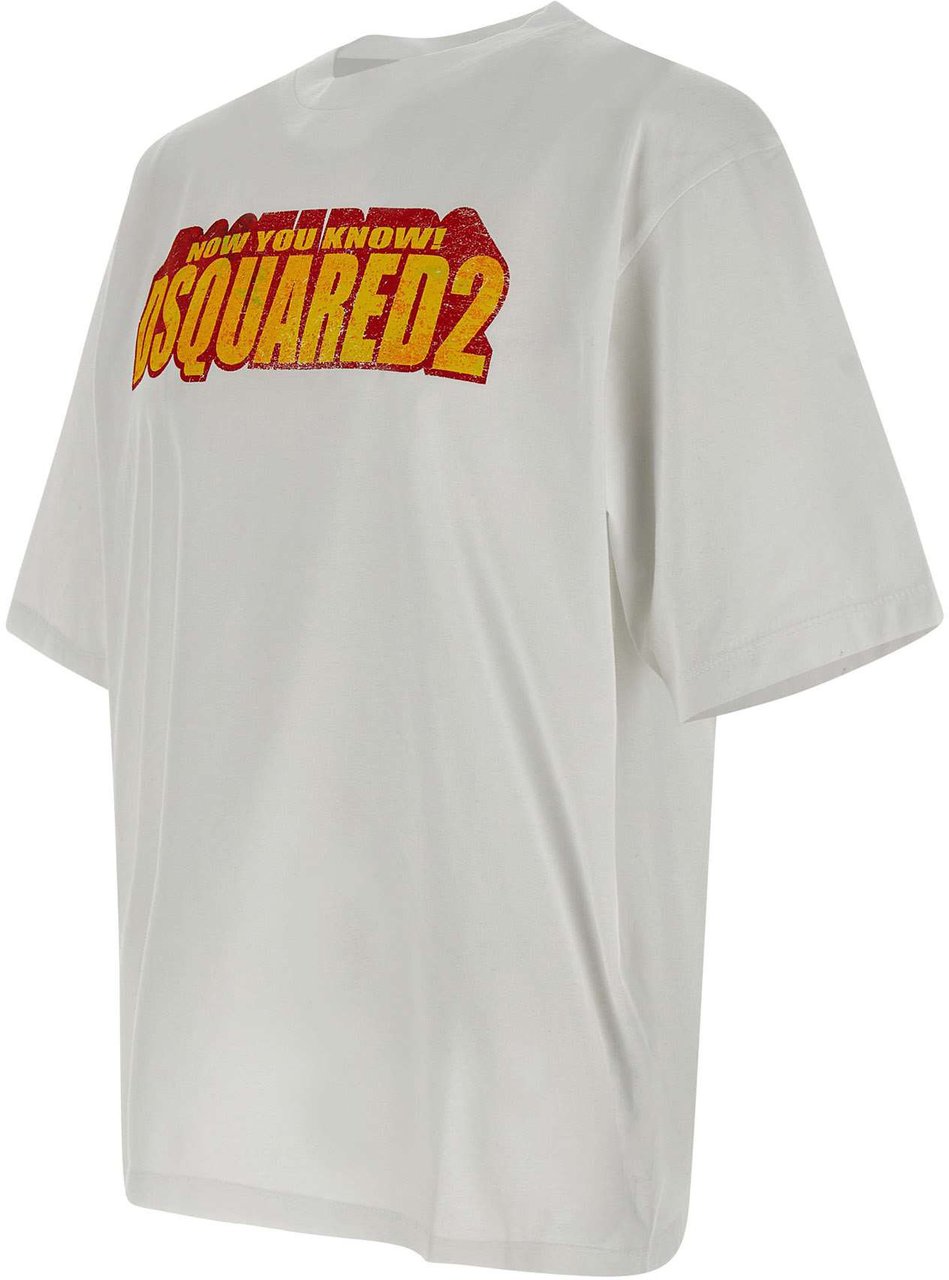Dsquared2 T-Shirts And Polos White Wit