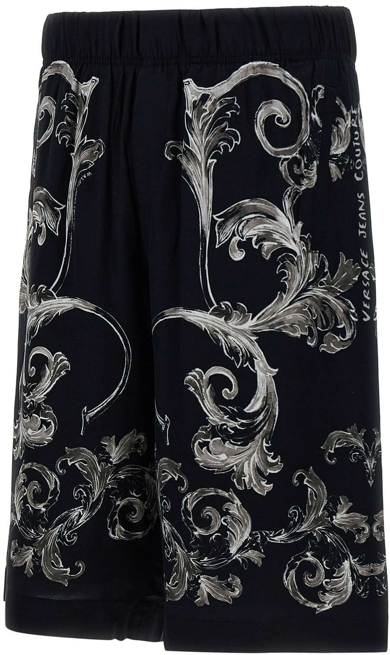 Versace Jeans Couture Shorts Black Zwart