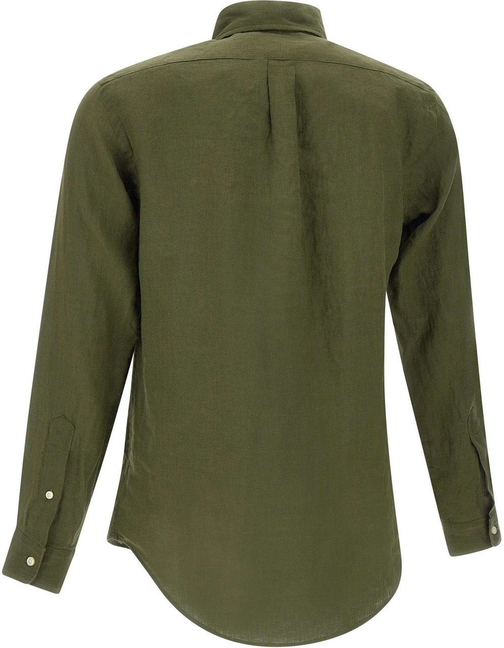 Ralph Lauren Custom Fit Shirt Verde Groen