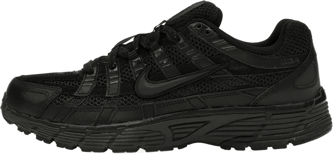 Nike P-6000 Premium Triple Black Zwart