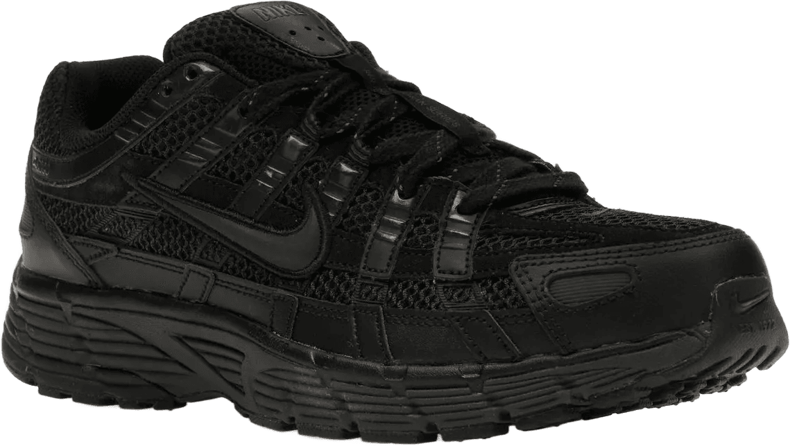 Nike P-6000 Premium Triple Black Zwart