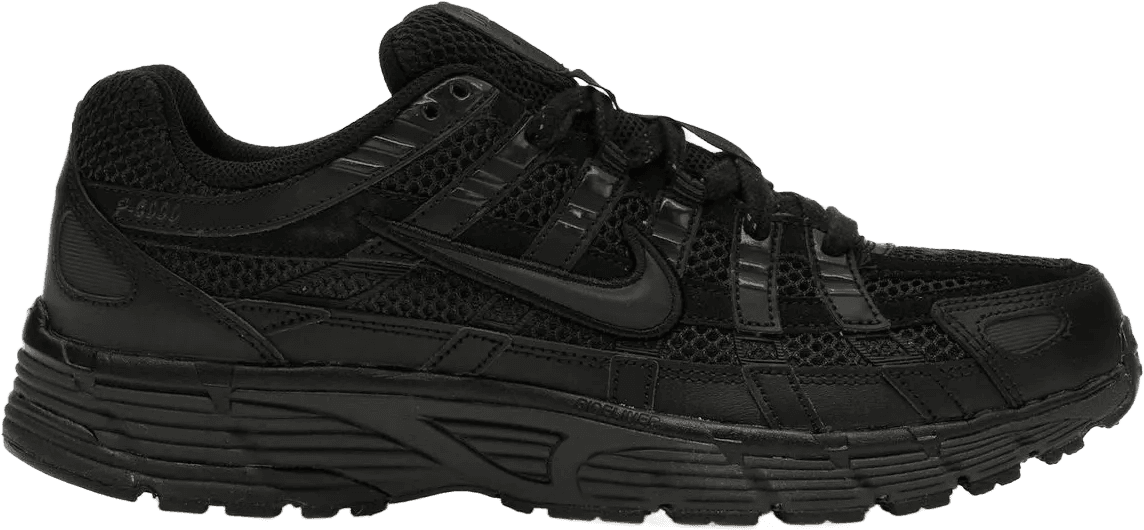 Nike P-6000 Premium Triple Black Zwart