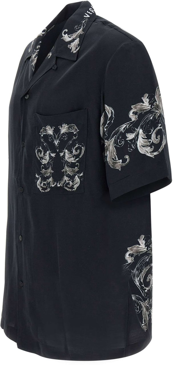 Versace Jeans Couture Shirts Black Zwart