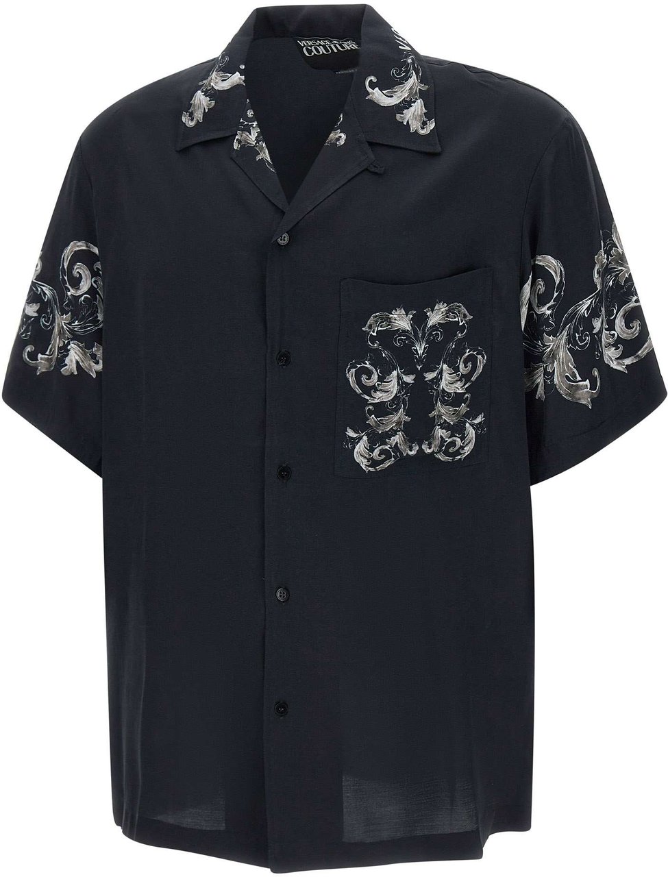Versace Jeans Couture Shirts Black Zwart