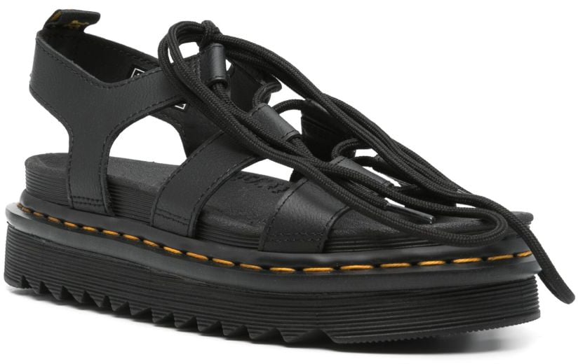 Dr. Martens Flat Shoes Black Zwart