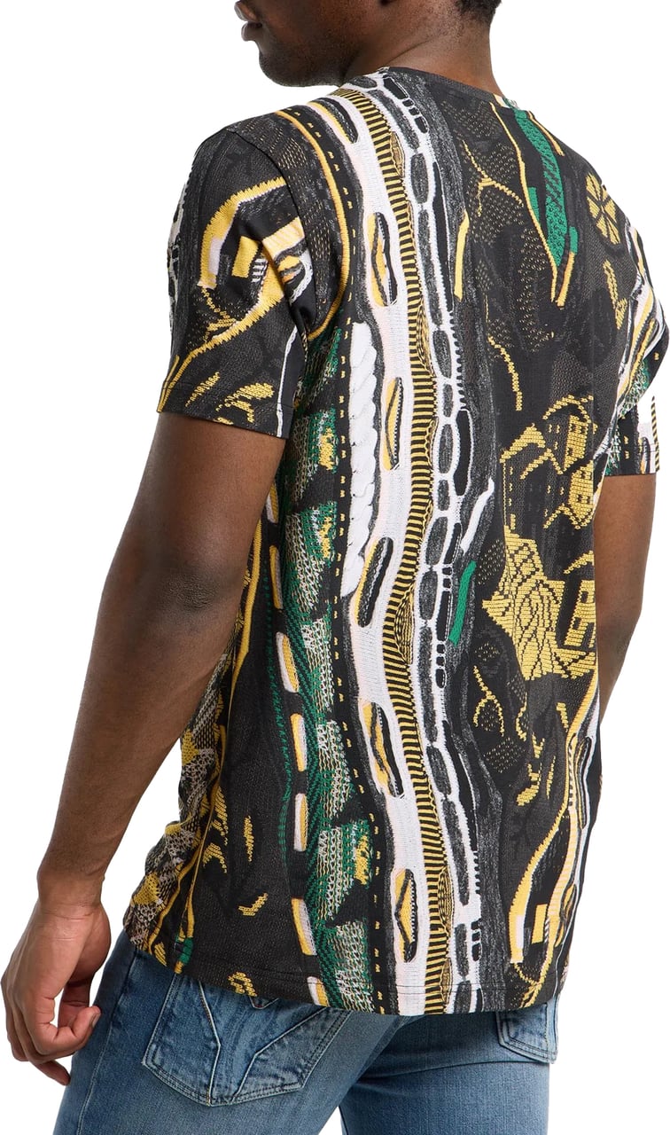 Carlo Colucci T-shirt C3477 202 Zwart