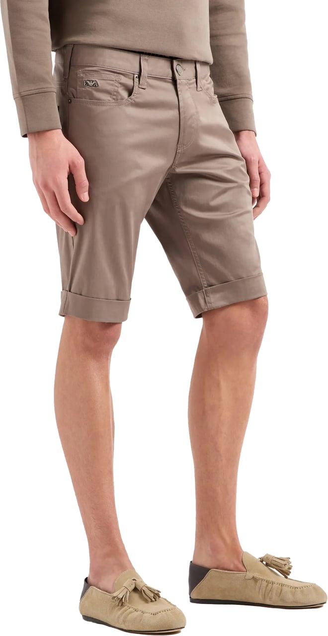 Emporio Armani Shorts Gray Grijs