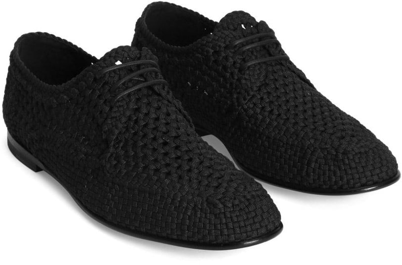 Dolce & Gabbana Flat Shoes Black Zwart