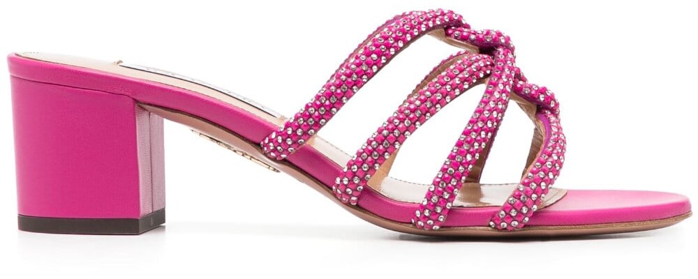 Aquazzura Sandals Exoticorchid Paars