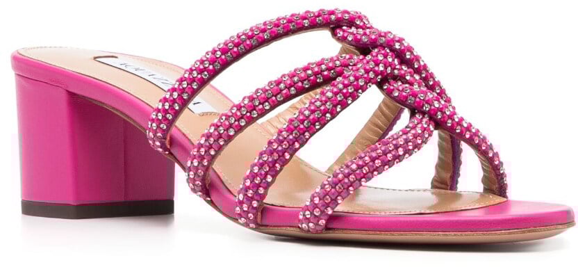 Aquazzura Sandals Exoticorchid Paars