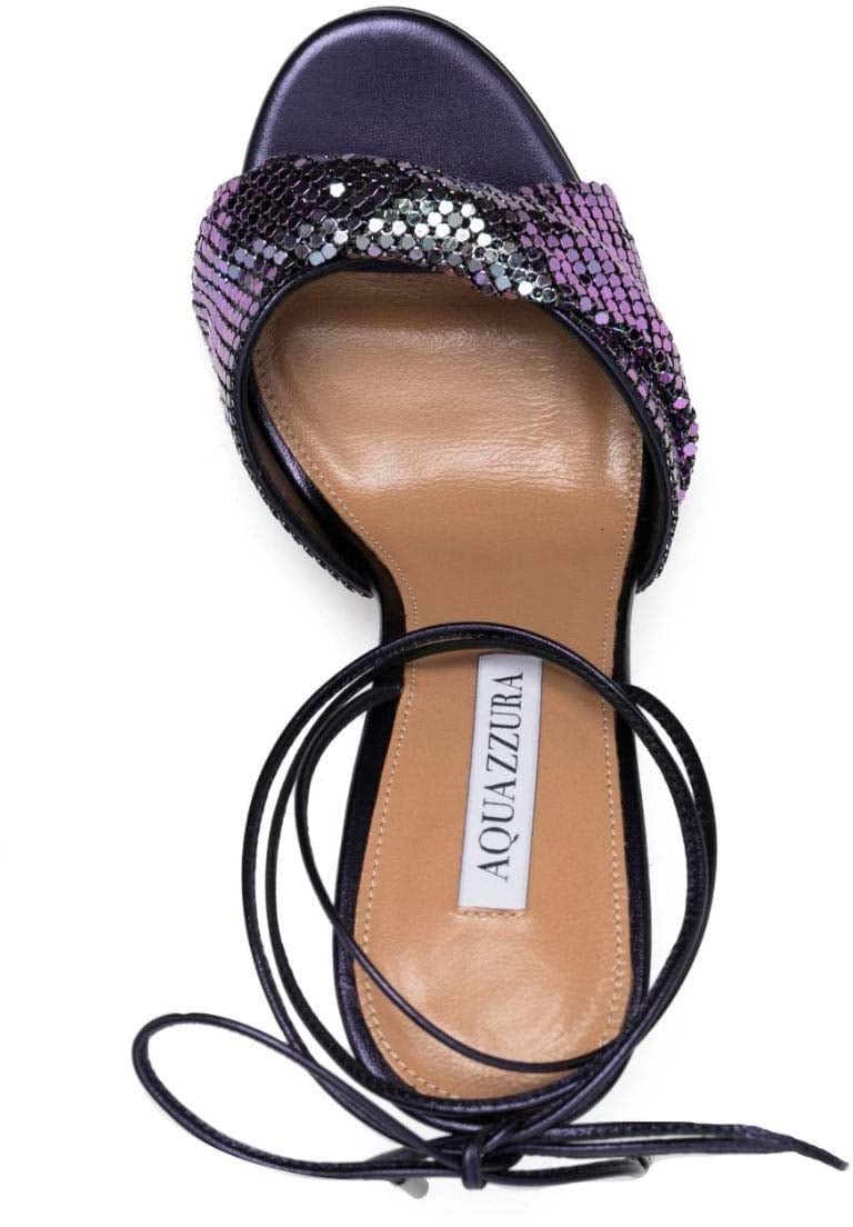 Aquazzura Sandals Petroleum Blauw