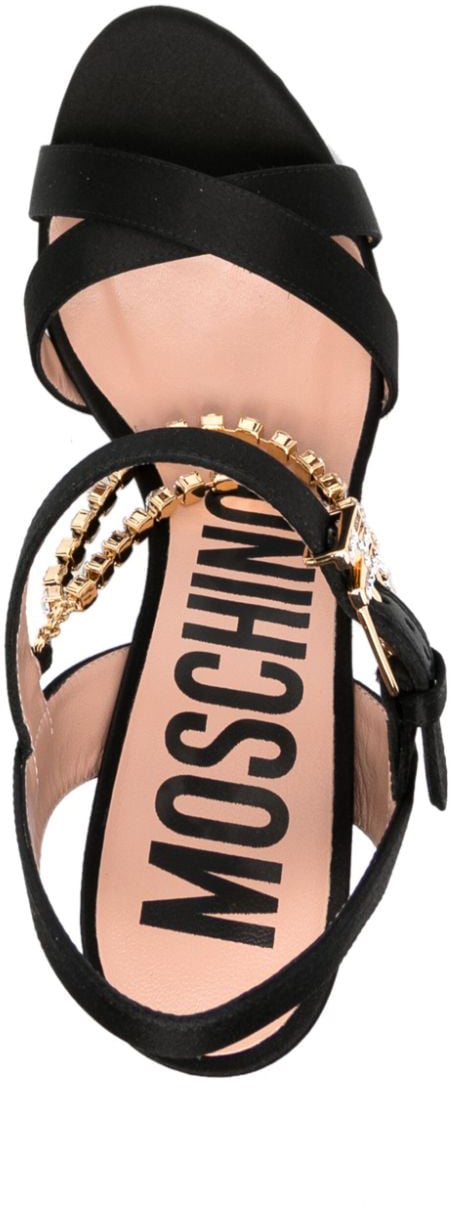 Moschino Sandals Black Zwart