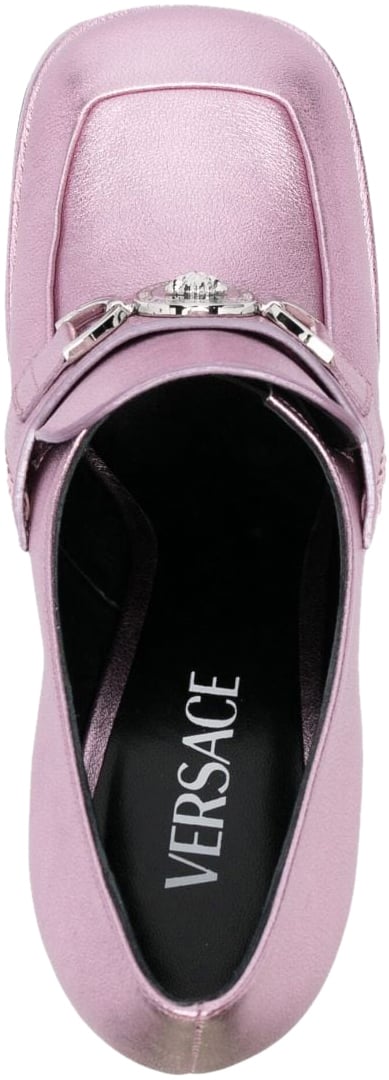 Versace Flat Shoes Pinkpalladium Roze