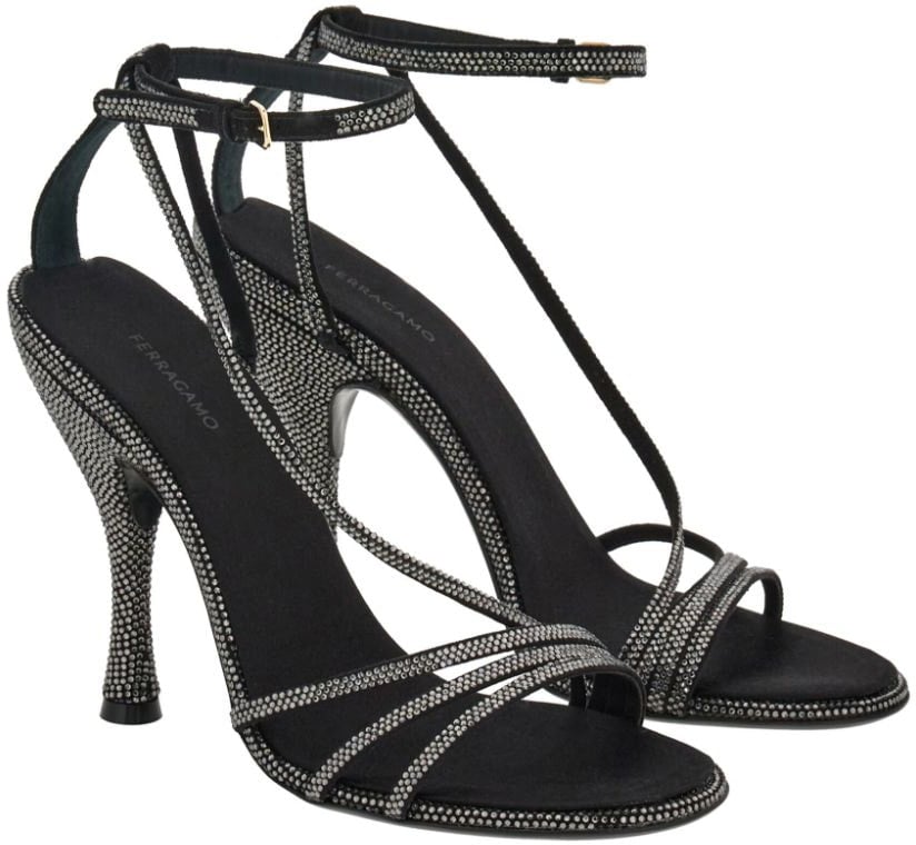 Ferragamo Sandals Black Zwart