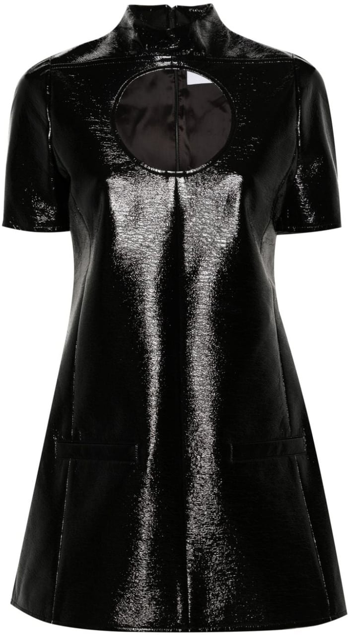 COURREGES Dresses Black Zwart
