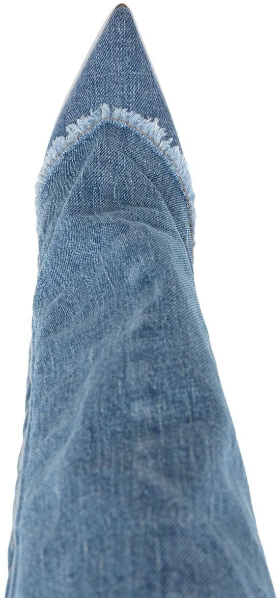 Le Silla Boots Blue Blauw