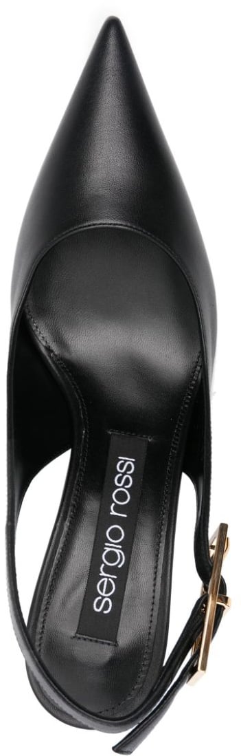 Sergio Rossi With Heel Black Zwart
