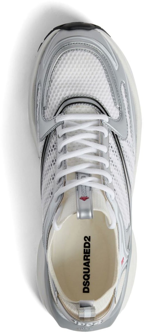 Dsquared2 Sneakers Whiteargento Zilver