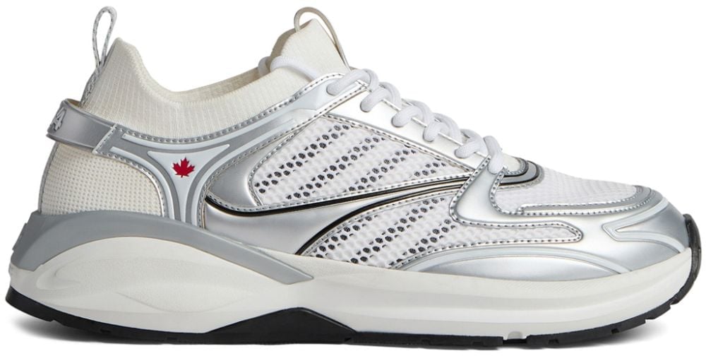 Dsquared2 Sneakers Whiteargento Zilver