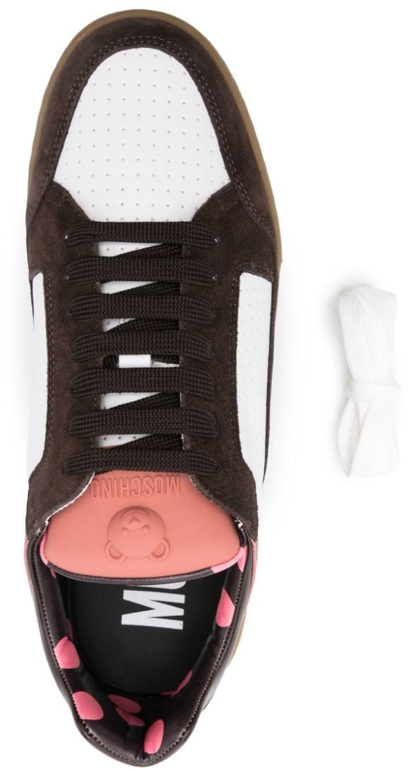 Moschino Sneakers Whitebrownpinkblack Divers
