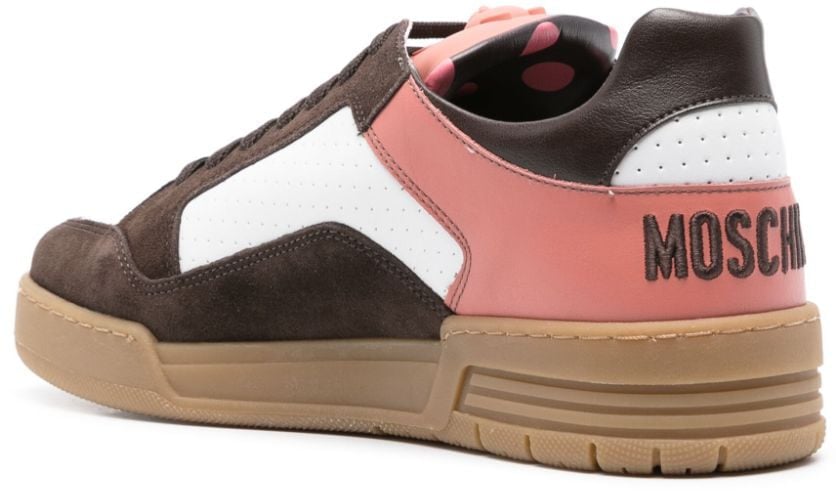 Moschino Sneakers Whitebrownpinkblack Divers