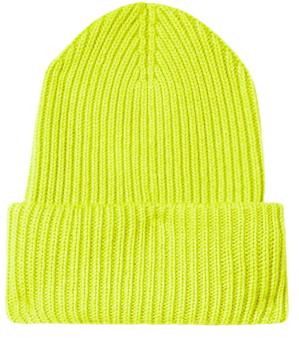 MC2 Saint Barth Hats Fluo Yellow Sb94 Geel