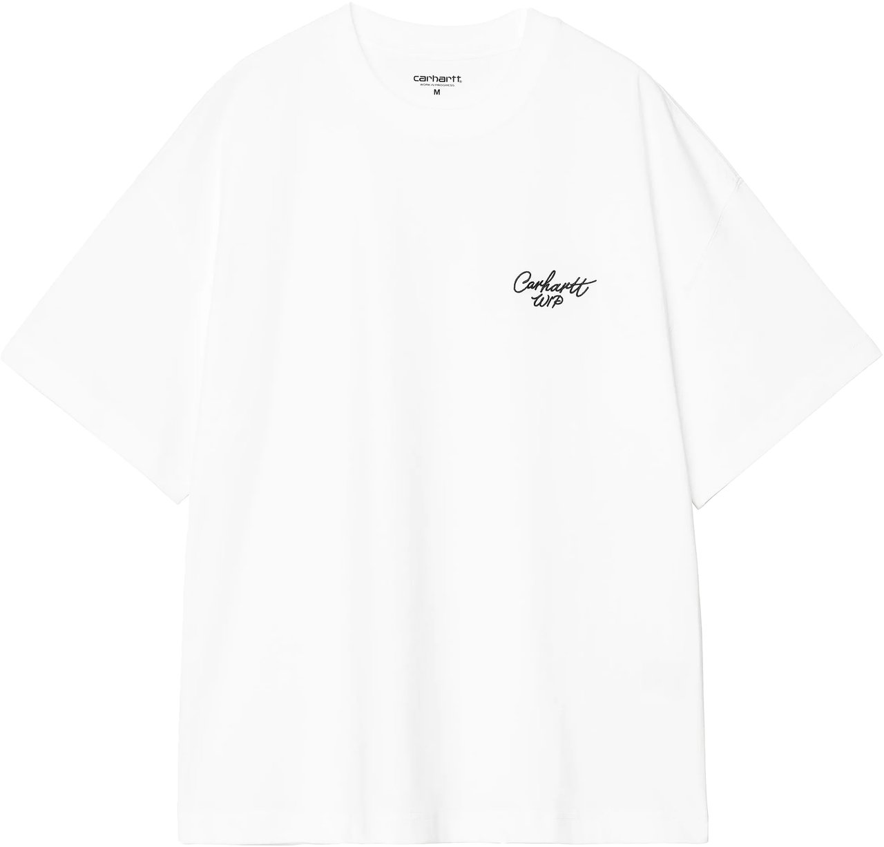 Carhartt T-Shirts And Polos White Black Zwart