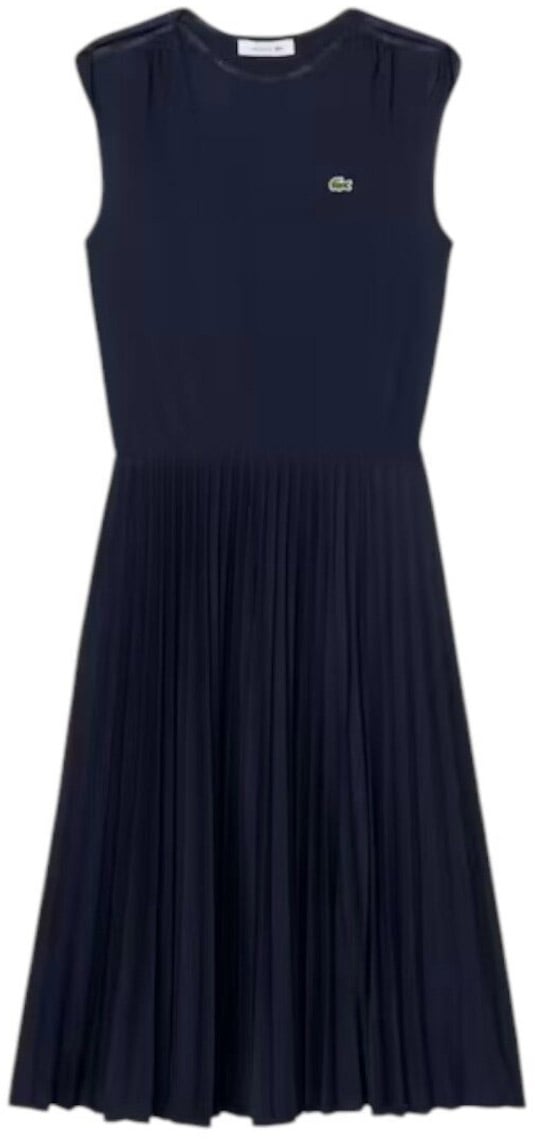 Lacoste Dresses Blue Blauw