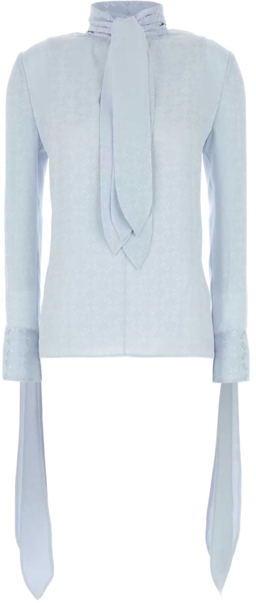 Givenchy Top Bleu Pale Blauw