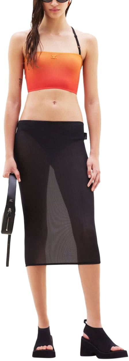 COURREGES Skirts Black Zwart