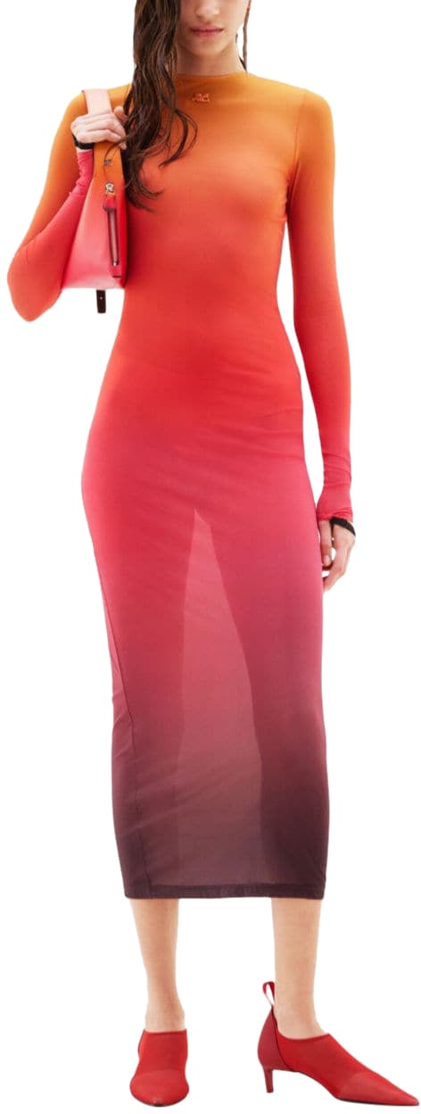 COURREGES Dresses Gradient Sunset Divers