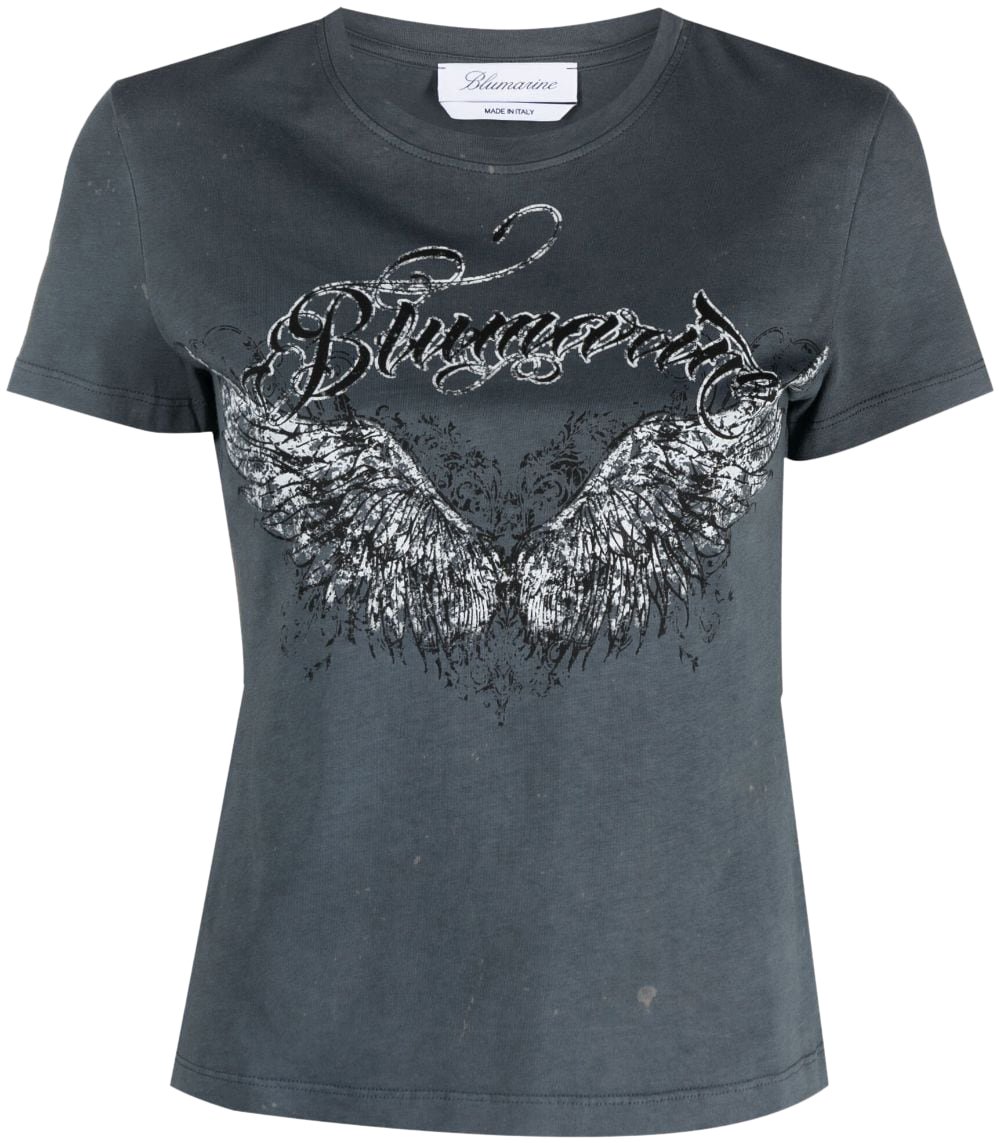 Blumarine Top Black Zwart