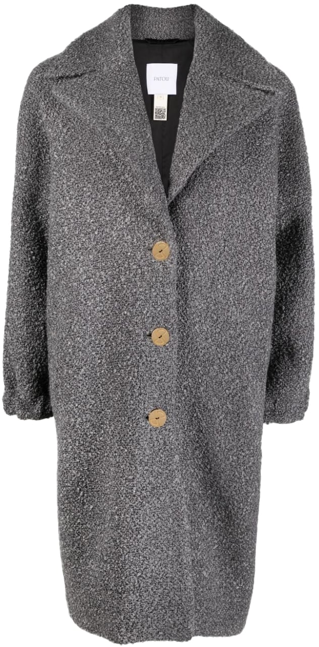 Patou Coats Grey Grijs