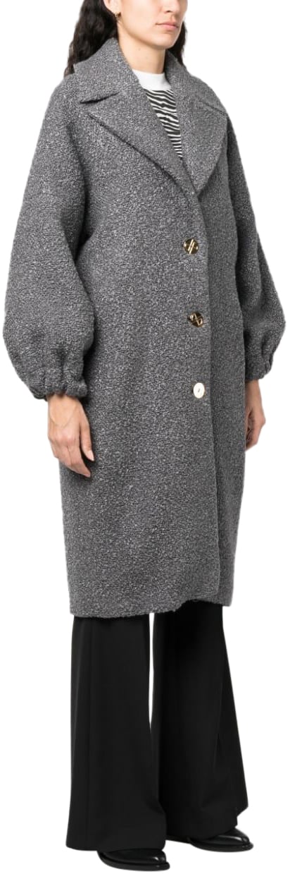 Patou Coats Grey Grijs