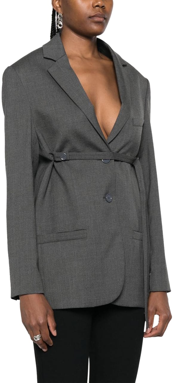 COURREGES Jackets Steel Grey Grijs