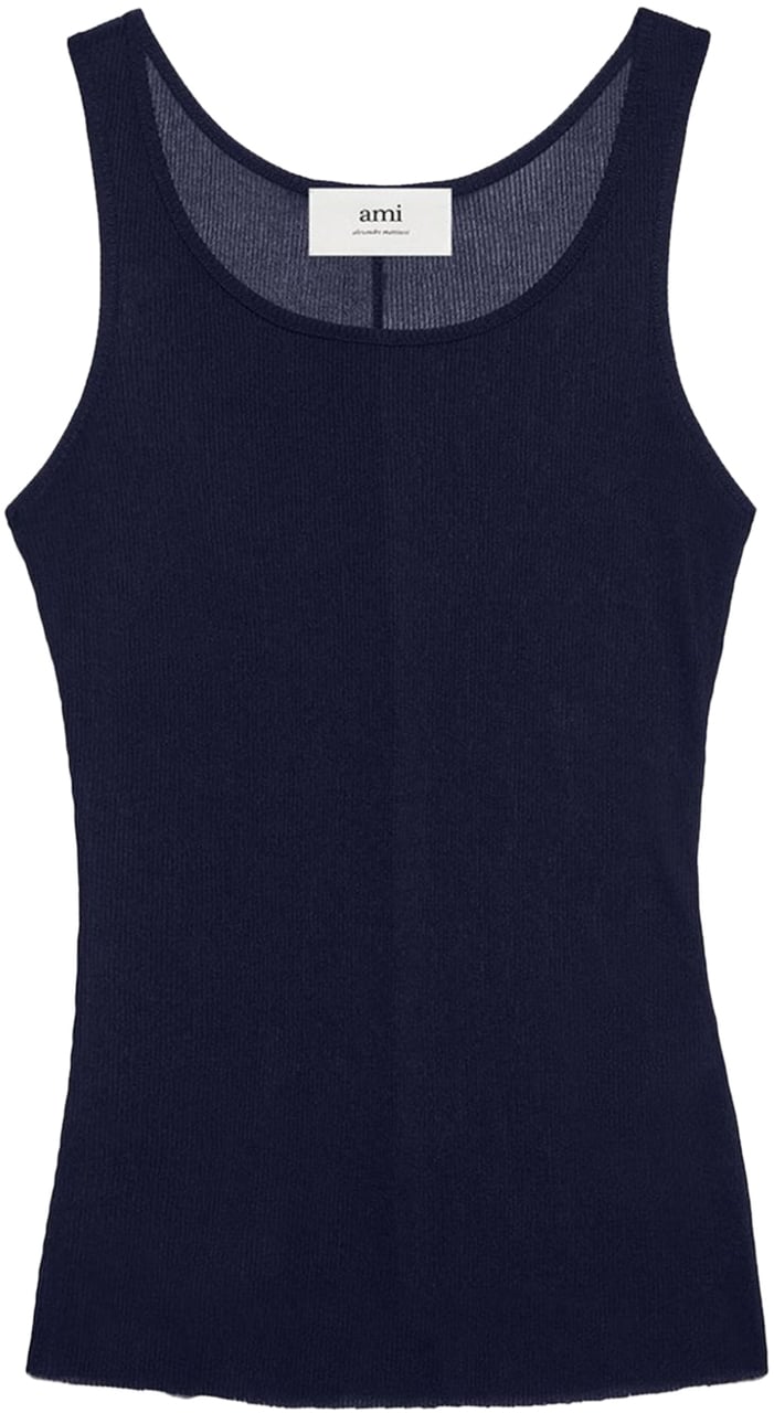AMI Paris Top Blue Blauw