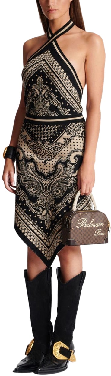 Balmain Dresses Ivoryblack Divers