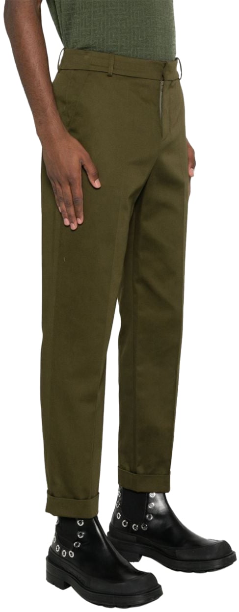 Balmain Trousers Khaki Bruin