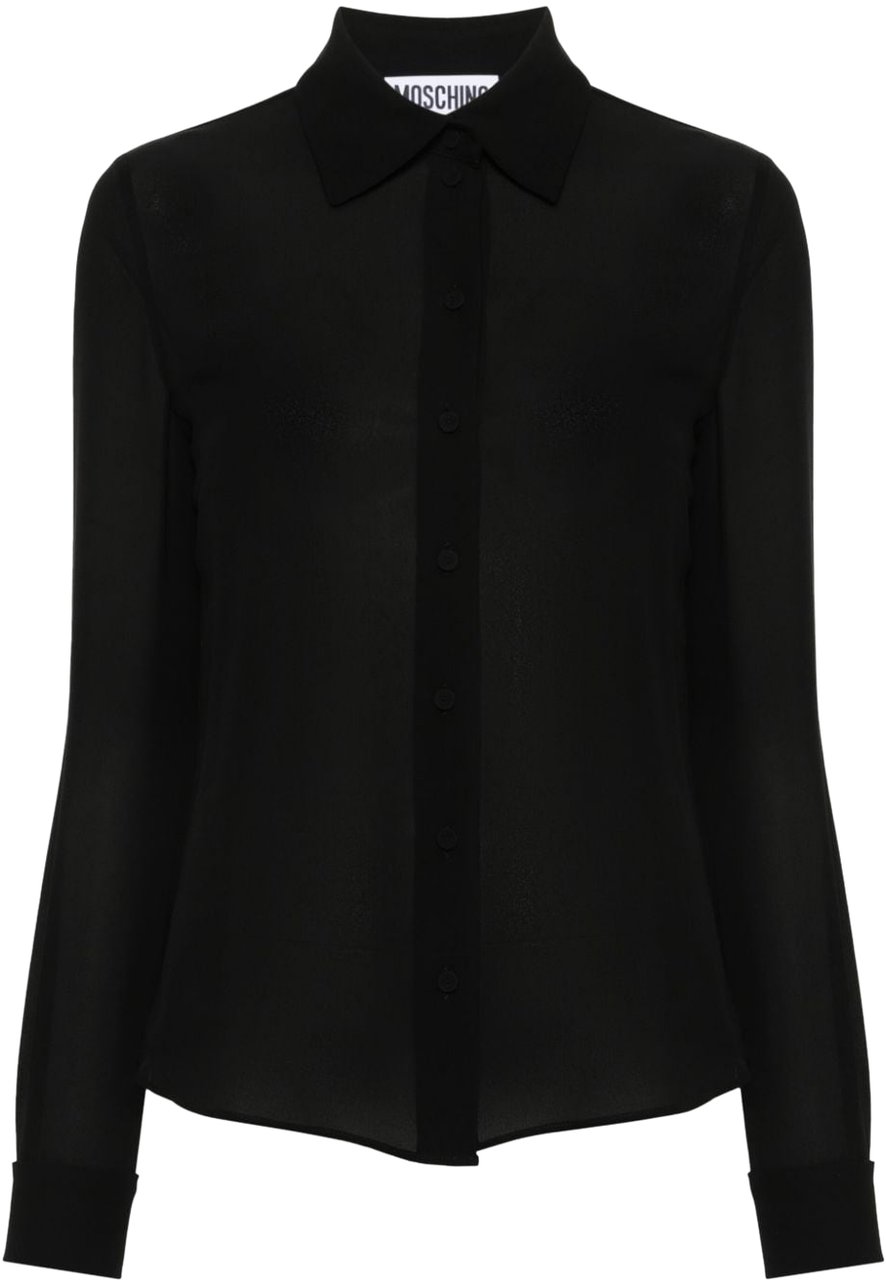 Moschino Top Black Zwart