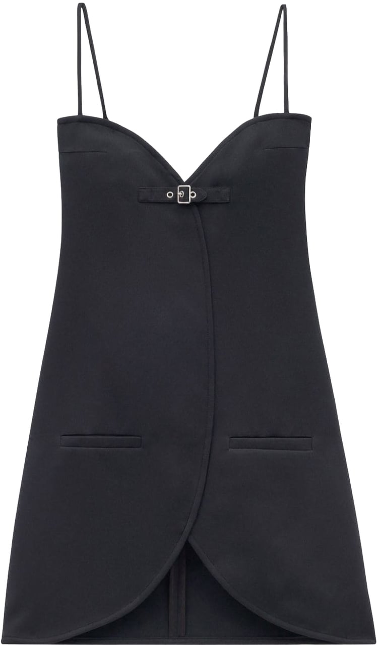 COURREGES Dresses Black Zwart